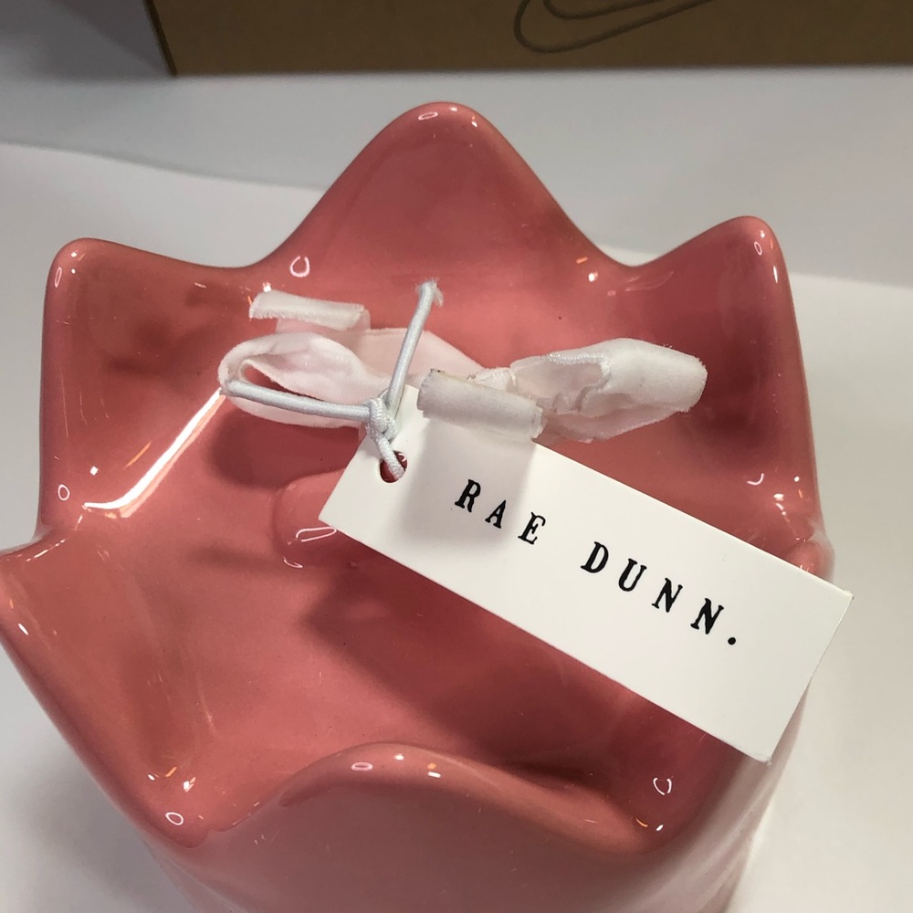 Rae Dunn Beauty Queen Ceramic Pink Birdhouse - Picture 2 of 7